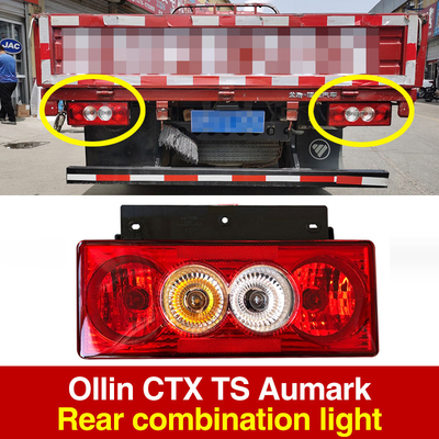 Produto original Combinação de luzes traseiras para caminhão Foton Aumark modelo Ollin
