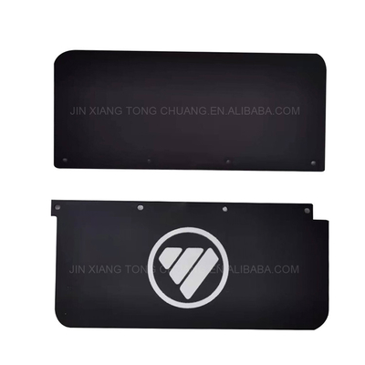 Foton Aumark Truck Wheel Block Mud Plate Fenders/Mud Flaps de plástico para caminhões com logotipo