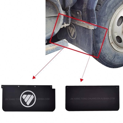 Foton Aumark Truck Wheel Block Mud Plate Fenders/Mud Flaps de plástico para caminhões com logotipo