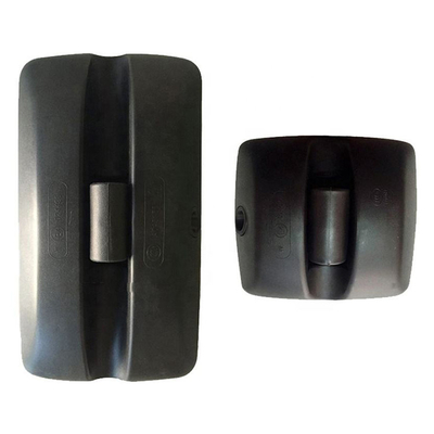 Espelho retrovisor de vidro preto e plástico para caminhão Foton Aumark feito de materiais
