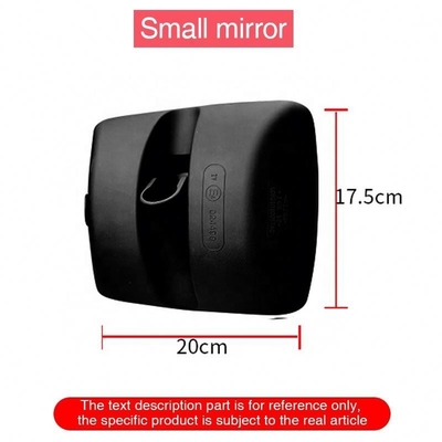 Espelho retrovisor de vidro preto e plástico para caminhão Foton Aumark feito de materiais