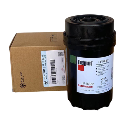 Filtros de óleo de motor Foton Ollin Aumark LF16352 5262313 para motor e eficiência ISF3.8