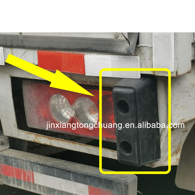 2016- Foton Aumark Caixa de Proteção de Todo o Terreno Ponte de Borracha Bloco de Colisão Buffer traseiro do carro para caminhão de entrega