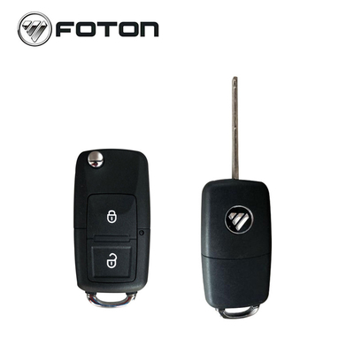 Foton Aumak Truck Car Key para 2005- Ano Carro Original em Cor Preta