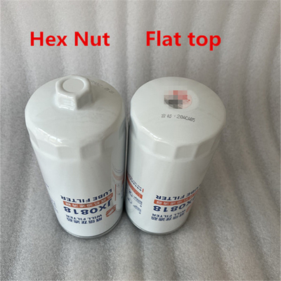 JX0818 OE NO. Fabricação de filtros de óleo para motores de camiões pesados para escavadeiras de empilhadeiras de automóveis 1,5 kg