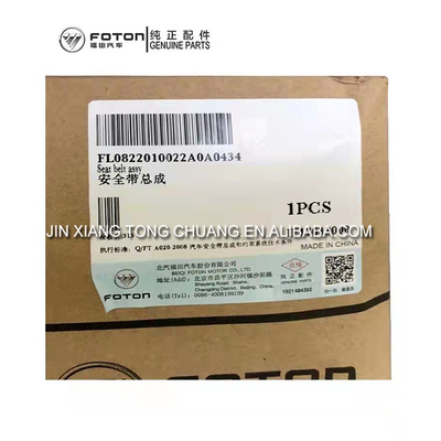 Foton Aumark Original Auto Parts 2-Point Cab Car Seat Belt com Metal CTX Assembly