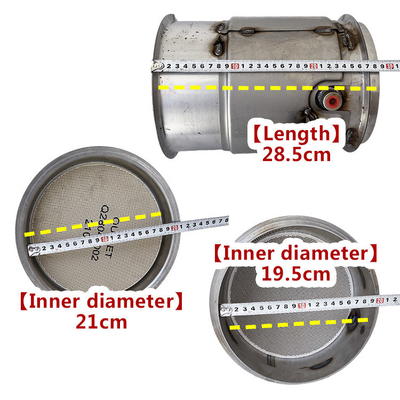 Foton Omako Bell pós-tratamento catalítico de madeira completa Q28 Motor DPF Assemblagem 5409404611209