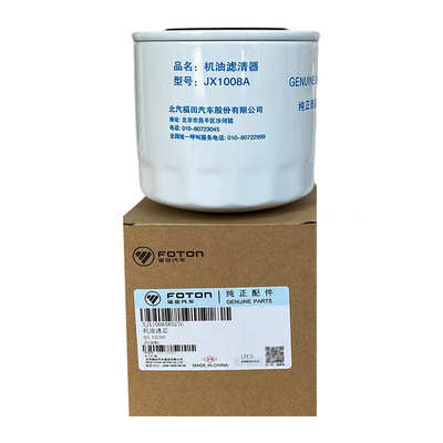 Foton Aumark JX1008A Elemento de camião Filtro de óleo de máquina Peças de camião brancas Venda online
