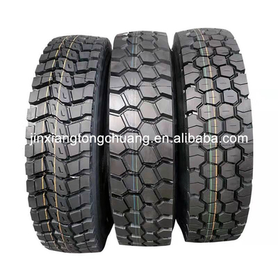 Balck Foton Aumark Pneus pesados adequados para caminhões camiões de descarga 8.25R20/6.5 com design