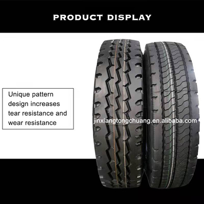 Balck Foton Aumark Pneus pesados adequados para caminhões camiões de descarga 8.25R20/6.5 com design
