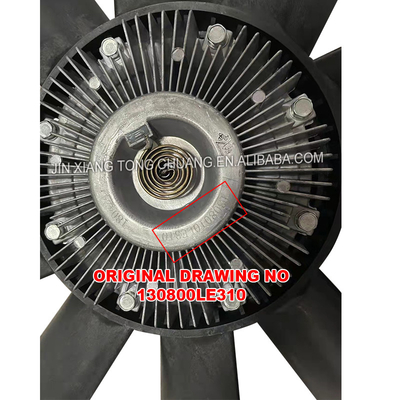 2022 Foton Aumark Truck Parts Silicone Oil Clutch Motor Cooling Fan para caminhão AOLING