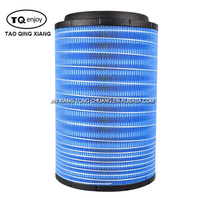 OE NO. PU K2332 Azul Original Foton Aumark Filtro de ar comprimido para automóveis Finamente processado