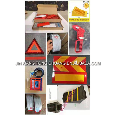 Foton Aumark Adesivos de Tráfego Refletores de Colmeia de Mel de Plástico para Sinais de Segurança Rodoviária