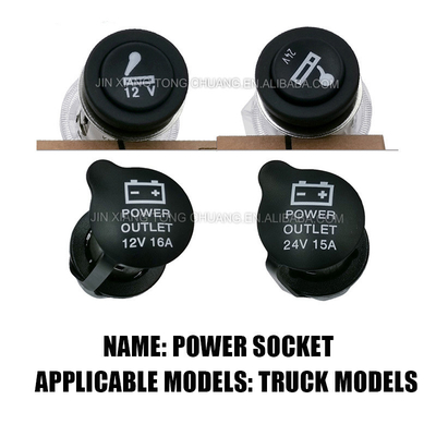 Foton Aumark Truck Parts Power Outlet Cigarette lighter para operação fácil e suave