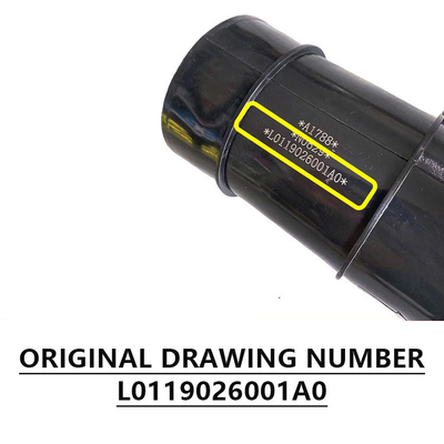 2002-2016 Foton Car Fitment Intake Rectifier Tube para tubo de ar do motor L0119026001A0