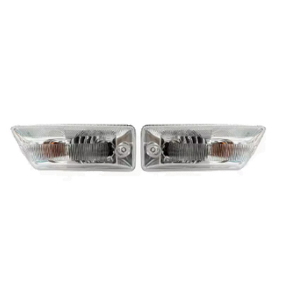 Fukuda Original Omark Lâmpada lateral Porta de sinal de virada Luz Roda Sobrancelha Luz L1371040500A0 L1371040600A0 24V Voltagem