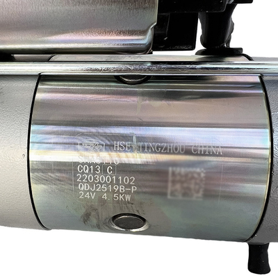 Alfa tamanho padrão YN25GB motor motor de arranque para Shandong Yunnei Power