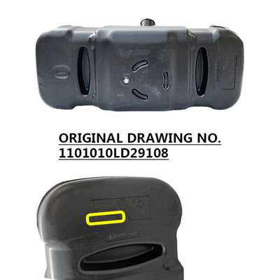 Acessórios para automóveis Alfa LD29108 Tanque de combustível de plástico para camiões leves Jianghuai