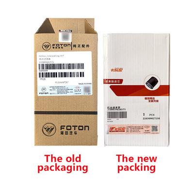 Foton 3.8 CTS Omak S3 Filtro de Óleo Partes Automáticas Filtro de Máquina 17535 5399594 com Aço
