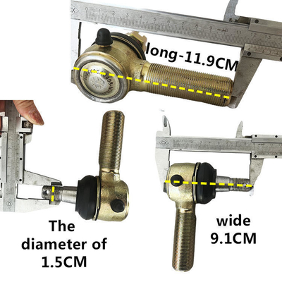 Sliver Foton Ball Joint of Steering Tie Rod Partes para automóveis de máquinas de construção
