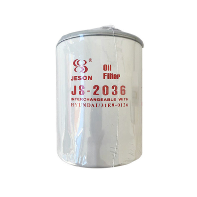 Instalação de automóveis Foton Alpha e filtro de óleo hidráulico durável HS-0056 para componente do motor