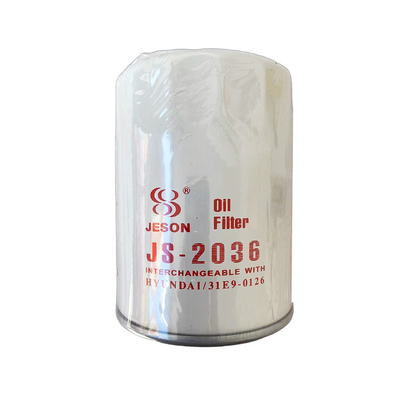 Instalação de automóveis Foton Alpha e filtro de óleo hidráulico durável HS-0056 para componente do motor