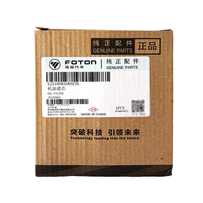 OE NO. E049343000232 Foton Truck Auto Parts Oil Filter Element JX1008A5 Para Aoling Tx