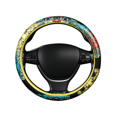 Capa do volante de carro de couro universal para acessório de moda Foton Car Fitment