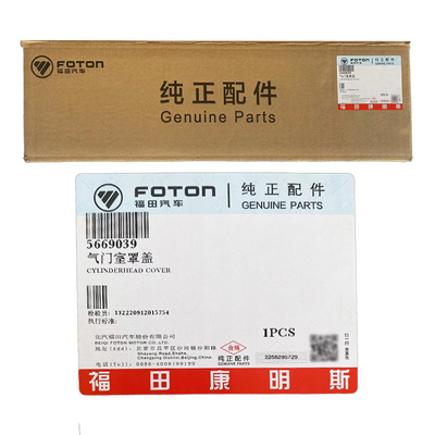 Foton Original Truck Parts Omako O Ling MRT País 6 2.8 Motor Capa da câmara da válvula