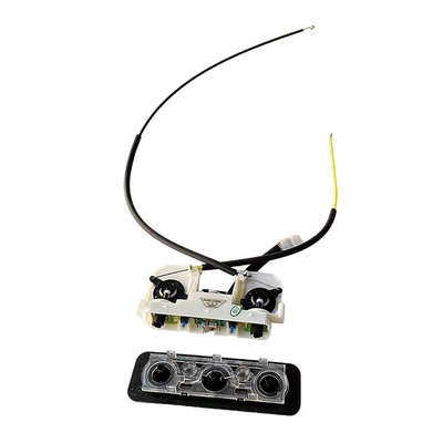 Conjunto de interruptores de botões de aquecimento e ar condicionado Omac Aoling para Alpha 2002-2016 12/24V