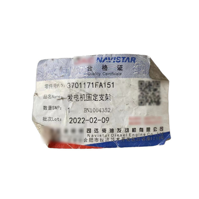 Jianghuai Shuai Lingjunling 4DA1 Gerador de suporte fixo Acessórios de camião confiáveis