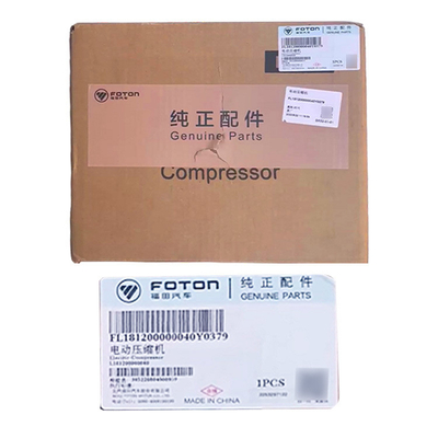 Compressor elétrico para Foton Wisdom Caminhão de energia azul Ar condicionado L181200000040