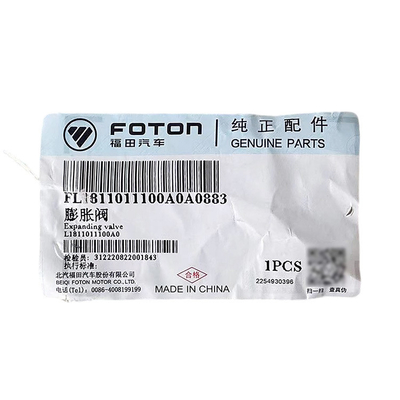OE NO. L1811011100A0 válvula de expansão para motor 2.4 Fukuda Omac S3 S5 Ohling CTS