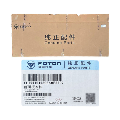 Acessórios de caminhão Foton Omac S1S3 S360 385 Mascara frontal original Ventilação da rede de proteção da placa L1531015806A0