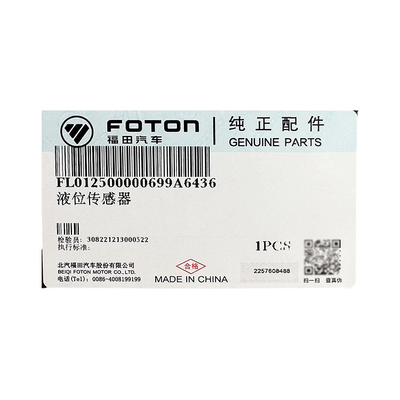 Camiões Foton Original Omac Aoling MRT CTX Sensor de Nível de Líquido L012500000699 Condição