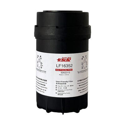 Foton Aumark Filtro de óleo J5262313 LF16352 5262313 para motor ISF3.8 Filtro diesel Caryou 1-