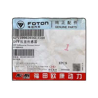 Foton Aumark AUCAN 2.5 Motor DPF Sensor de pressão diferencial PV10002016 para benefício